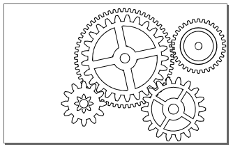 Nicus fossnstuff f gears colouring the gears