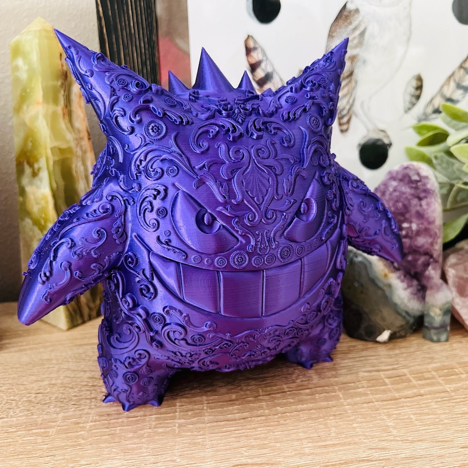 Ornamental gengar d printed in your choice of color