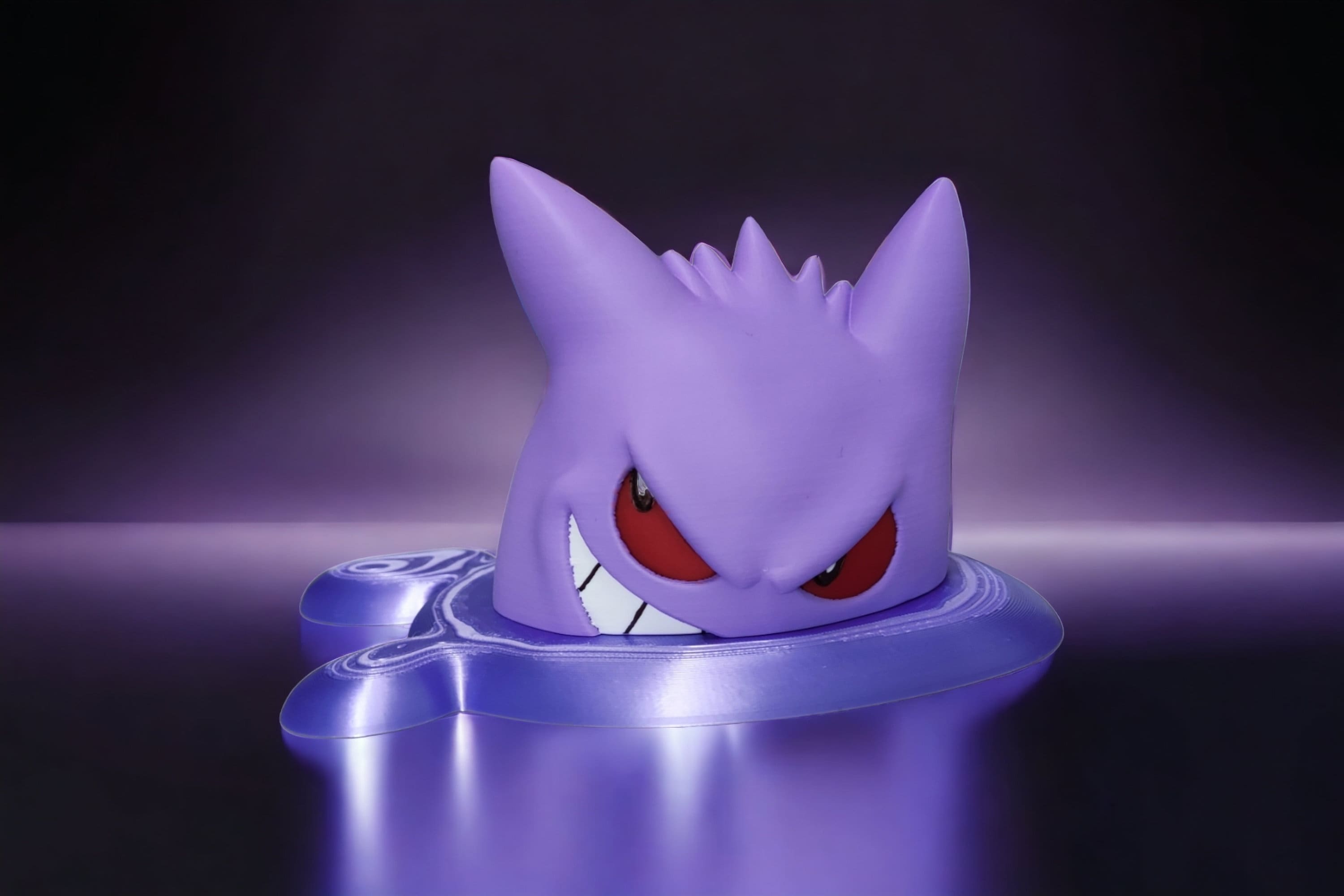 Gengar d figure statue multicolor d print