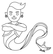 Genie coloring pages free coloring pages