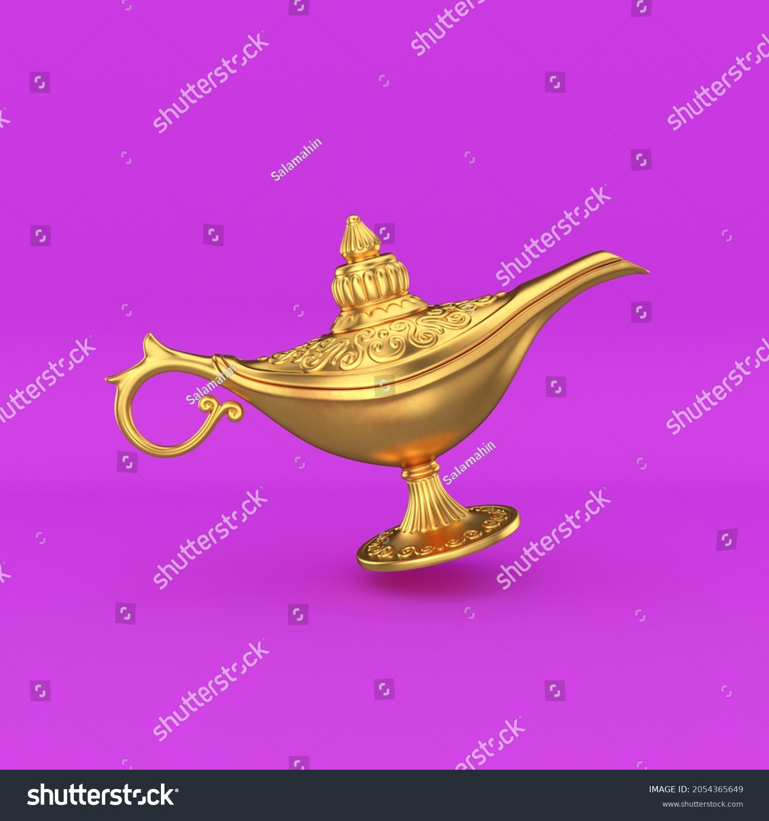 Genie lamp d stock photos and pictures