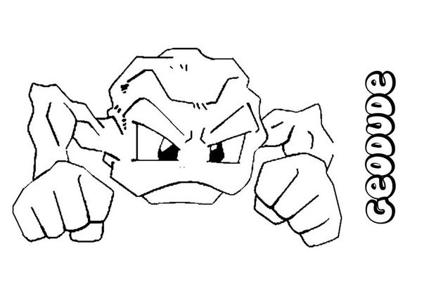 Geodude pokemon coloring page pokemon coloring pages pokemon coloring sheets pokemon coloring