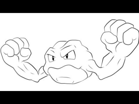 How to draw geodude pokemon vikasarts drawing