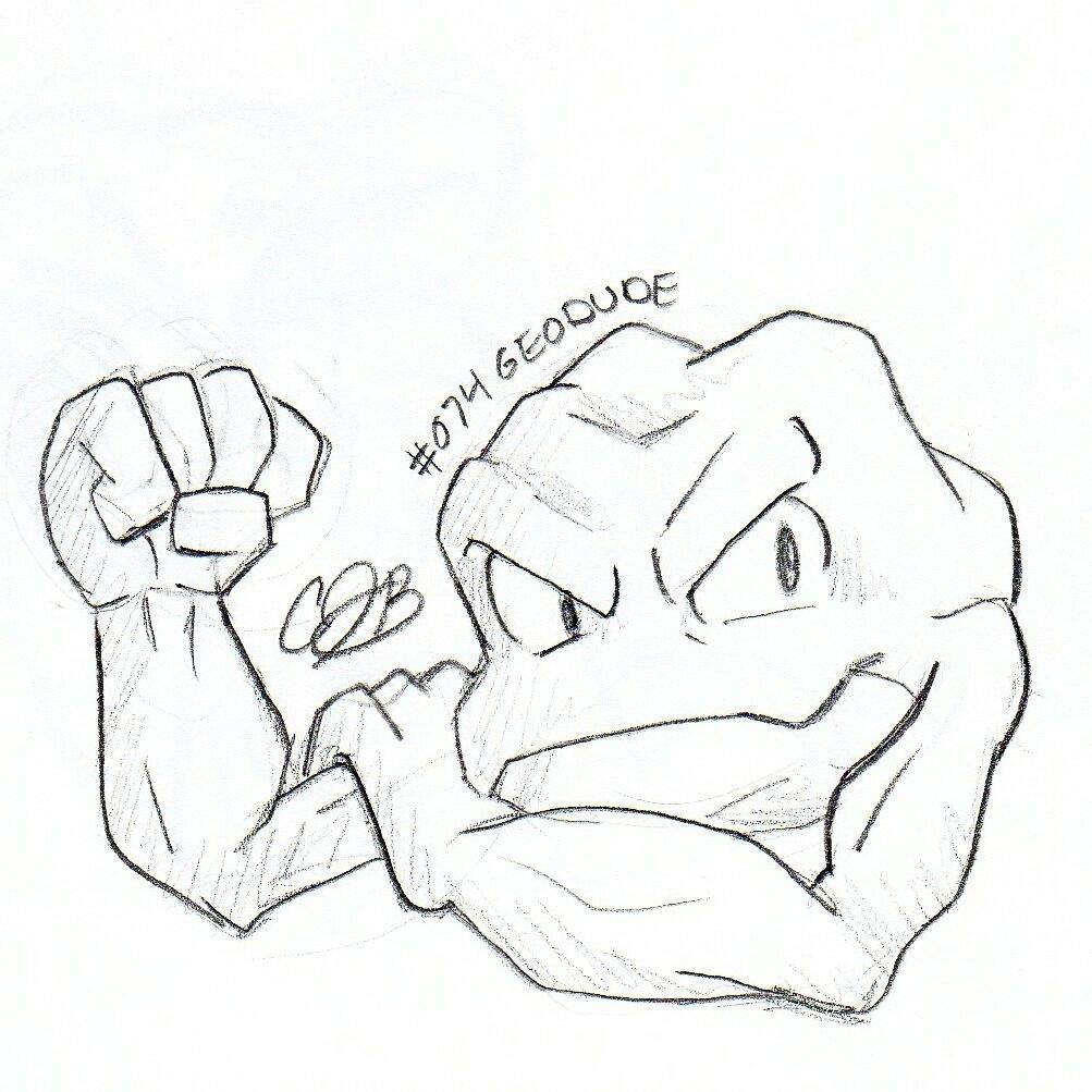 Draw all the pokemon geodude pokãmon amino