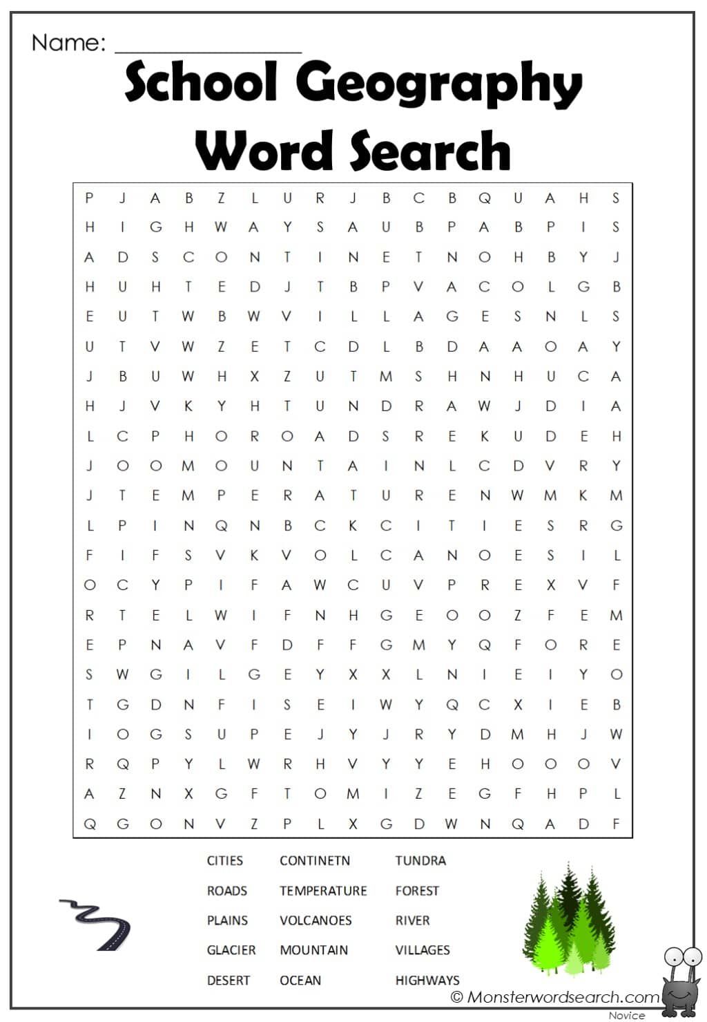 School geography word search free printable word searches school coloring pages word search printables