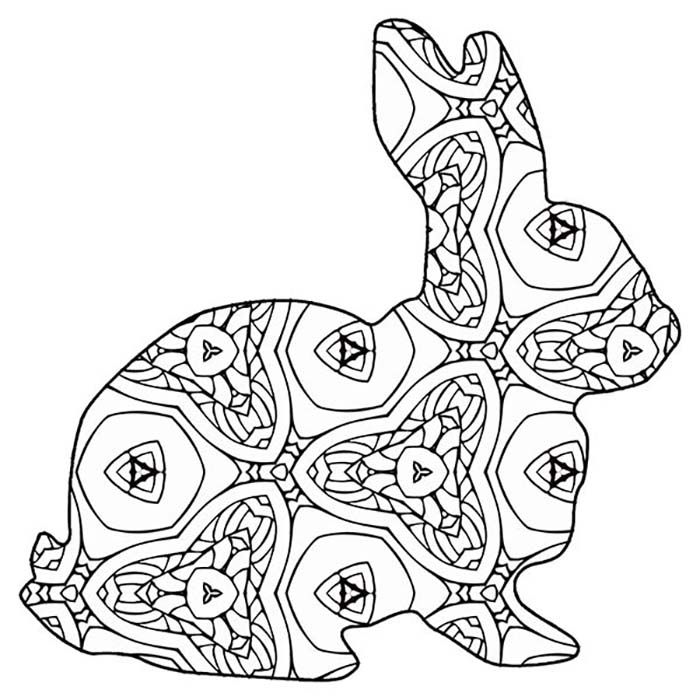 Free printable geometric animal coloring pages the cottage market geometric coloring pages animal coloring books geometric animals