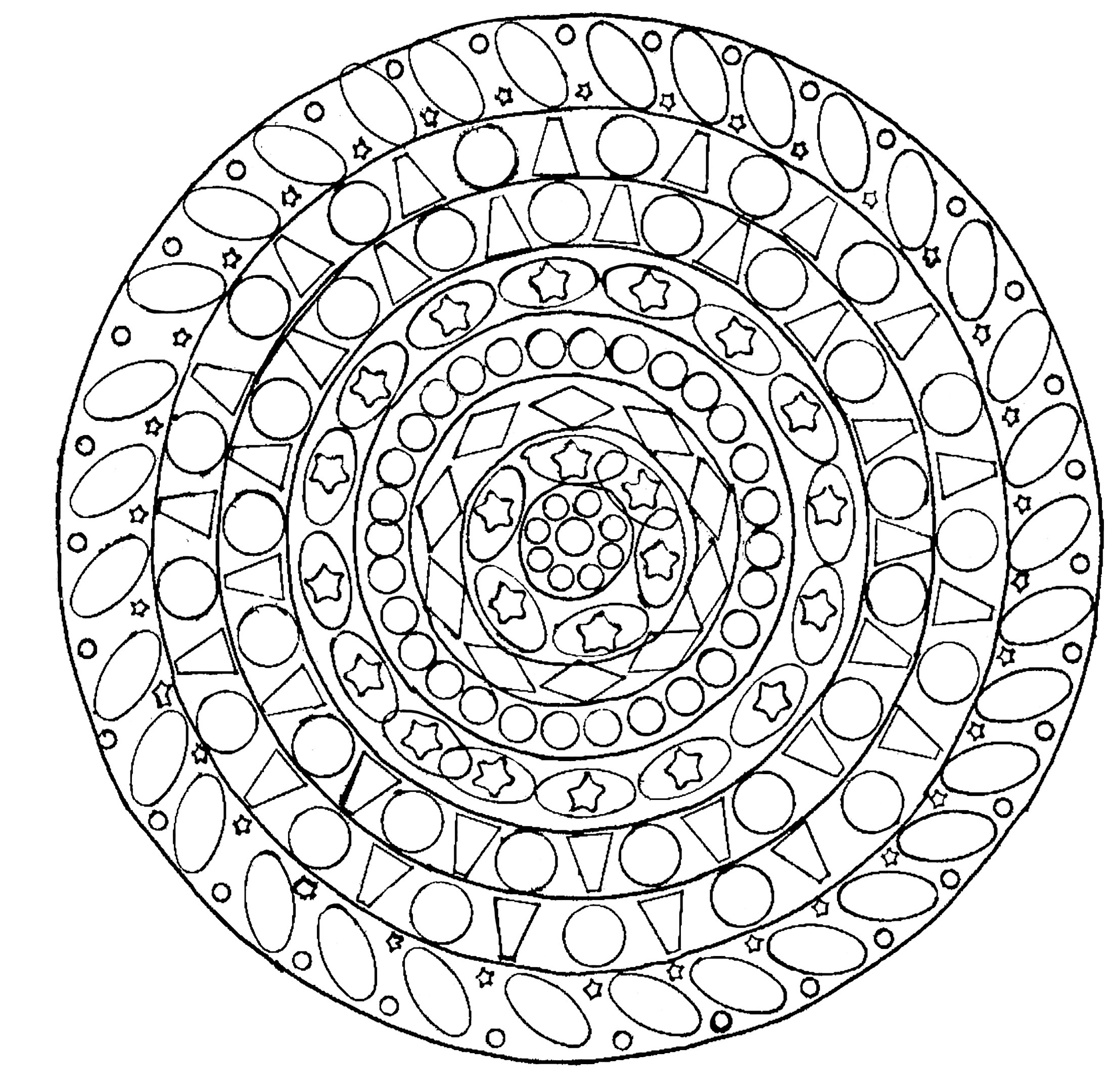 Geometric mandala