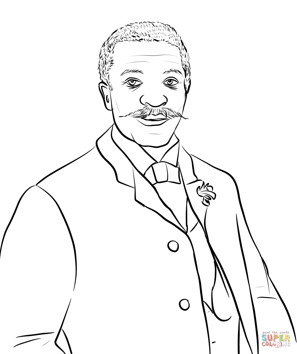 George crum coloring page free printable coloring pages