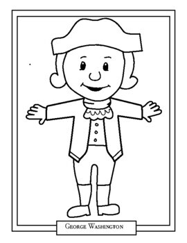 Presidents day coloring book pages george washington abraham lincoln