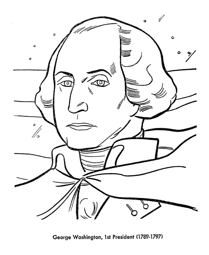 Bluebonkers us presidents coloring pages