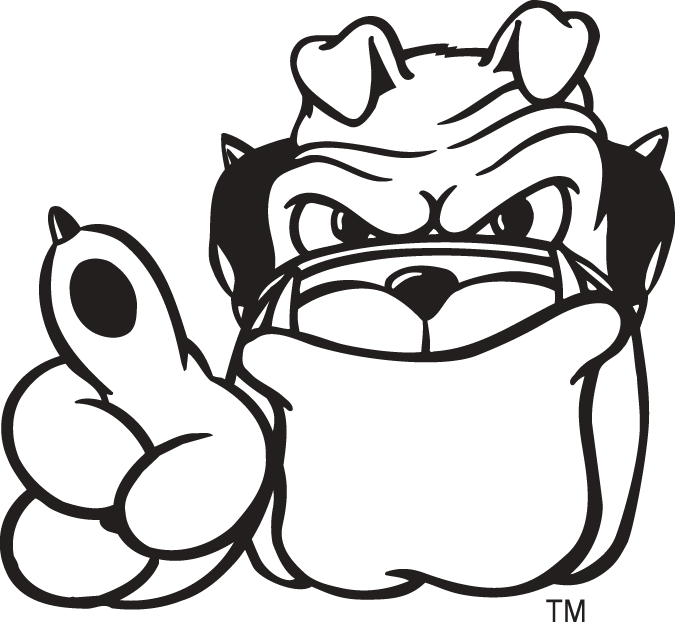 Georgia bulldogs mascot logo