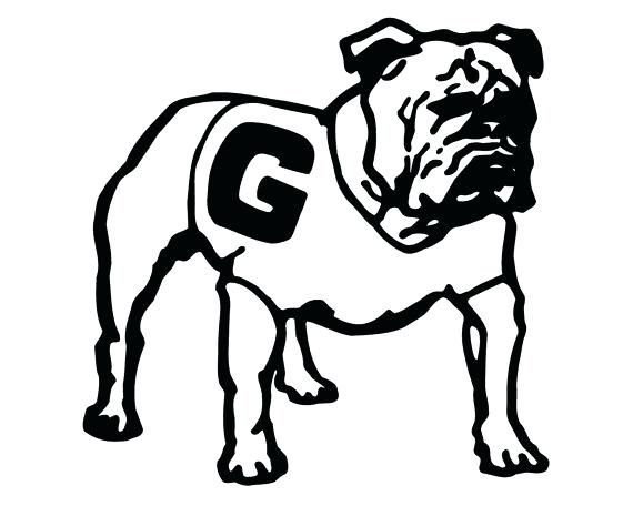 Free printable colorings pages to print and color football coloring pages coloring pages georgia bulldogs