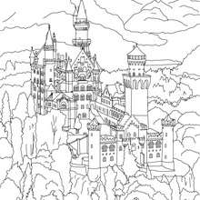 Famous places in germany coloring pages