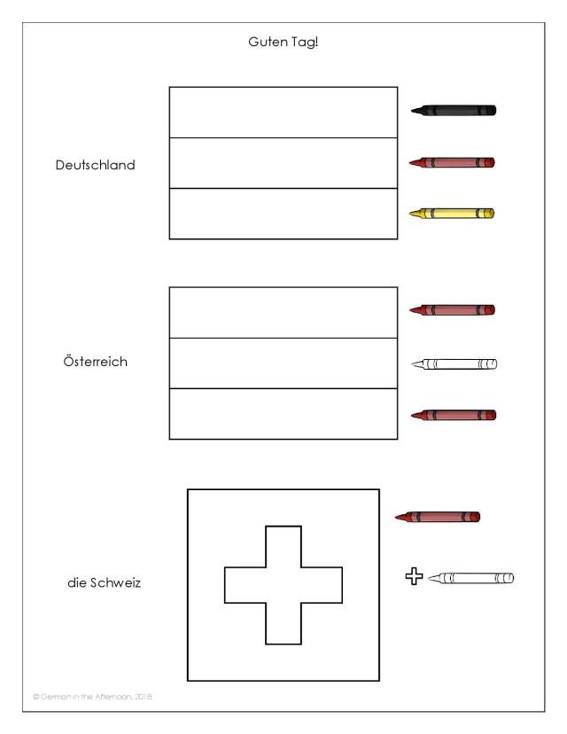 Flags of german