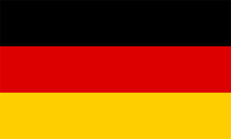 Coloring page for the flag of germany