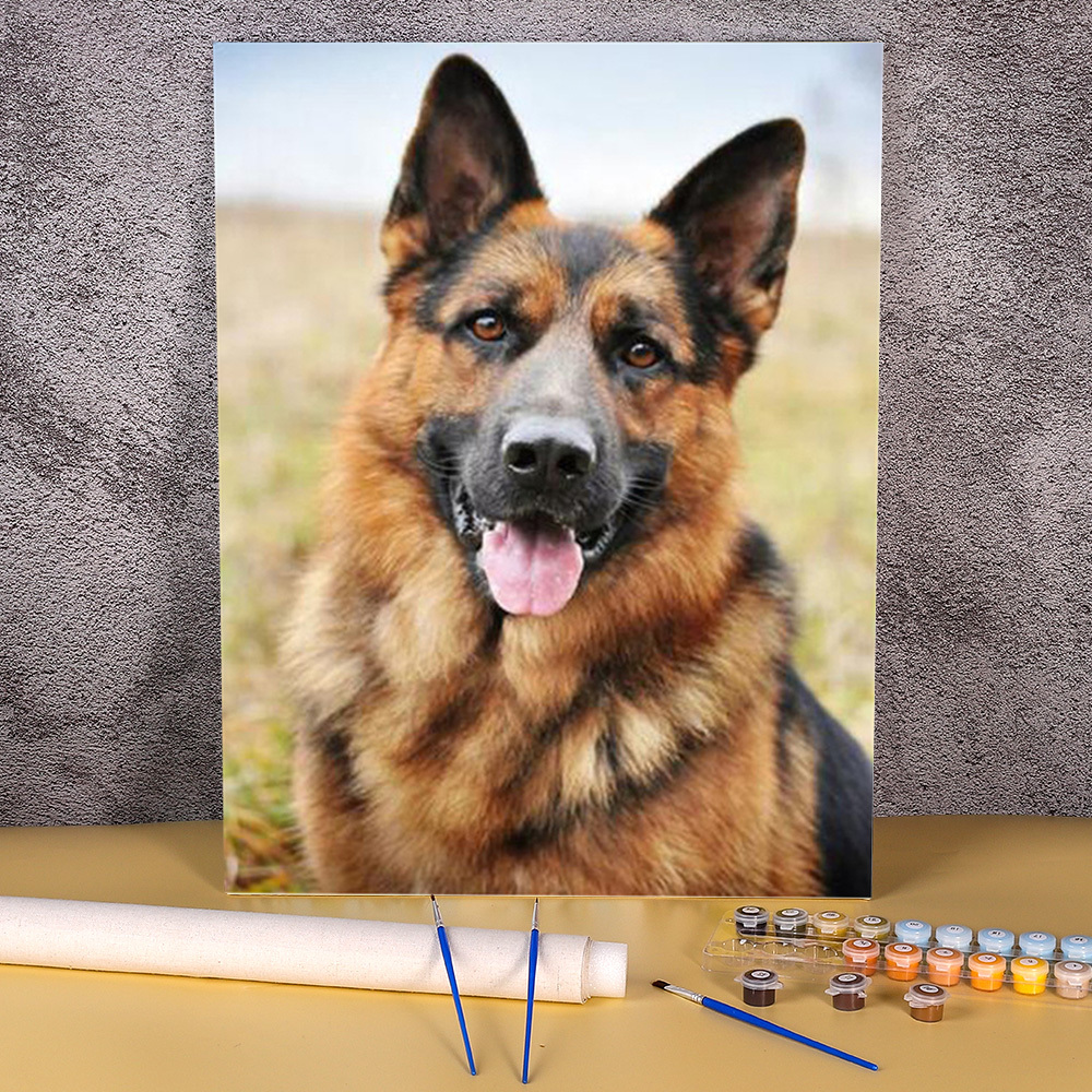 Paintings german shepherd painting numbers shepherd shepherd pictures numbers