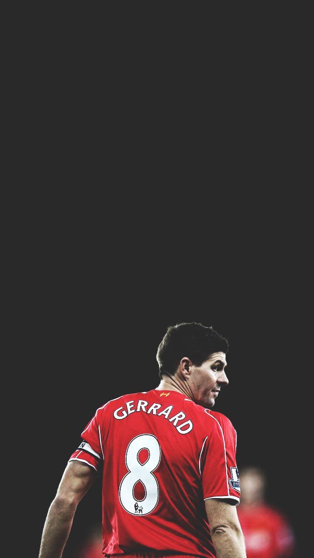 Football Legends » iPhone Wallpapers: Steven Gerrard (Liverpool F.C.)