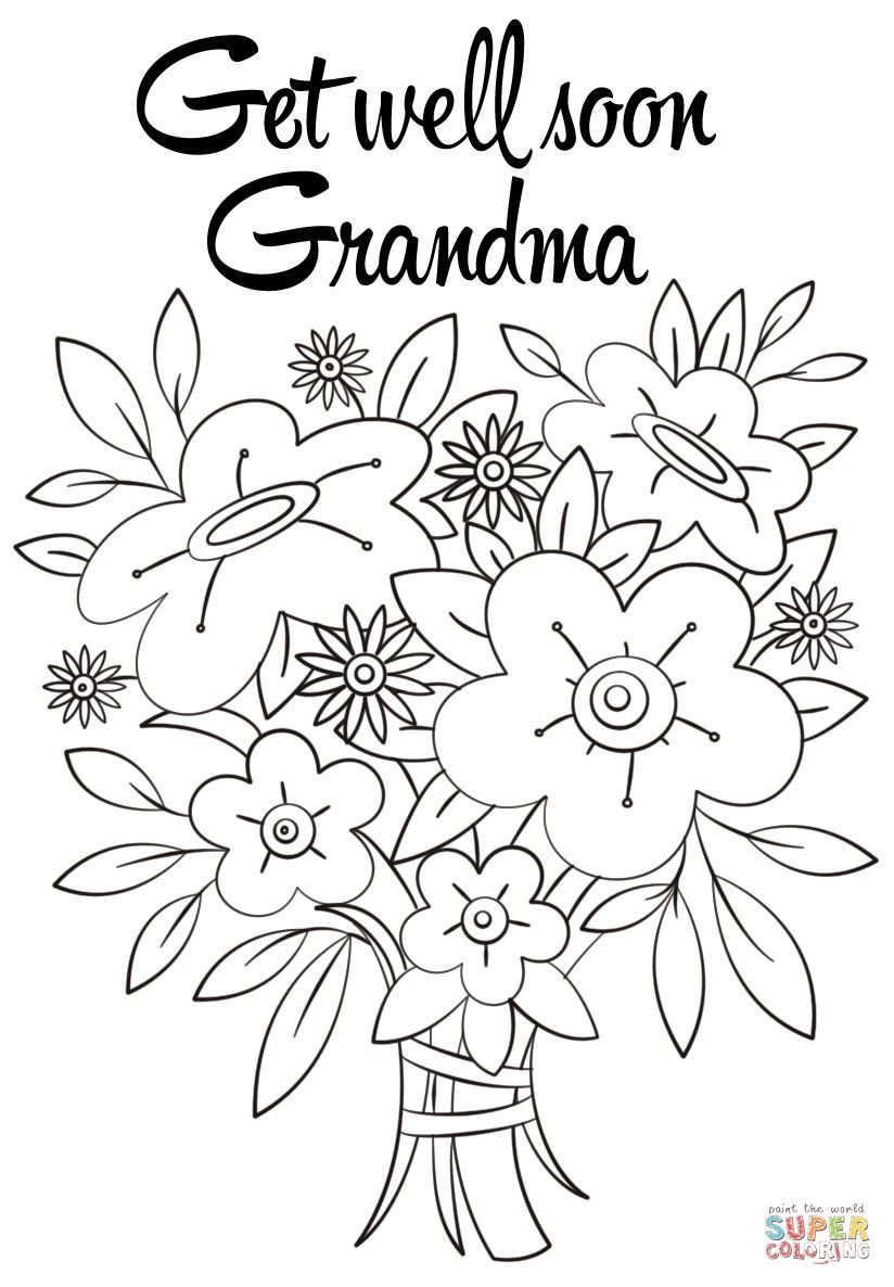 Get well coloring pages get well card coloring page at getdrawings free for personal