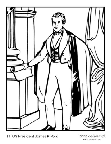 Us presidents coloring pages printables of the first american leaders