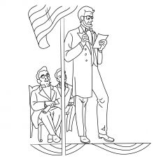 Gettysburg address gettysburg address gettysburg coloring pages