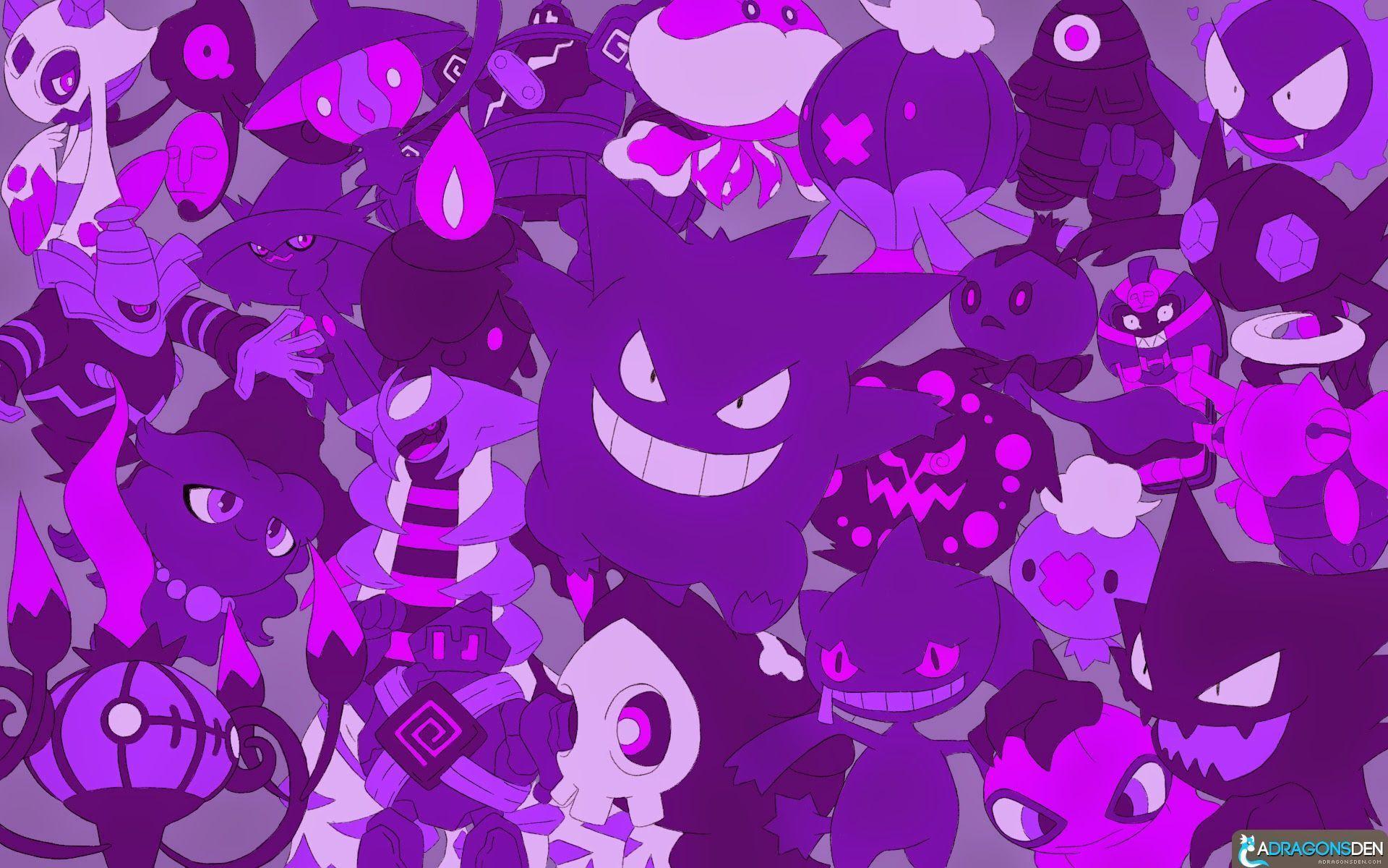 Ghost pokãmon wallpapers