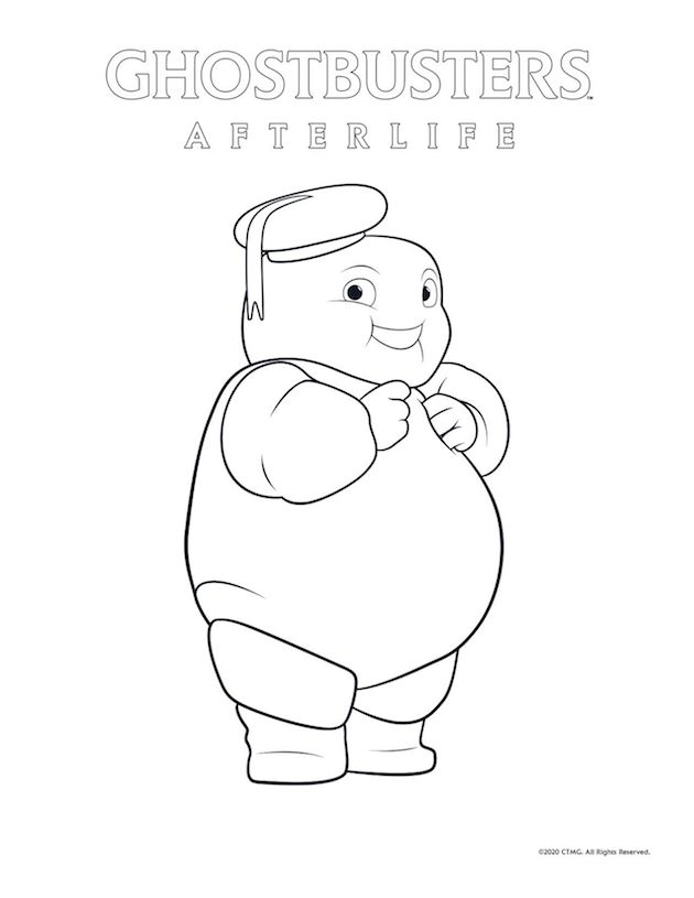 Ghostbusters afterlife printables and activities