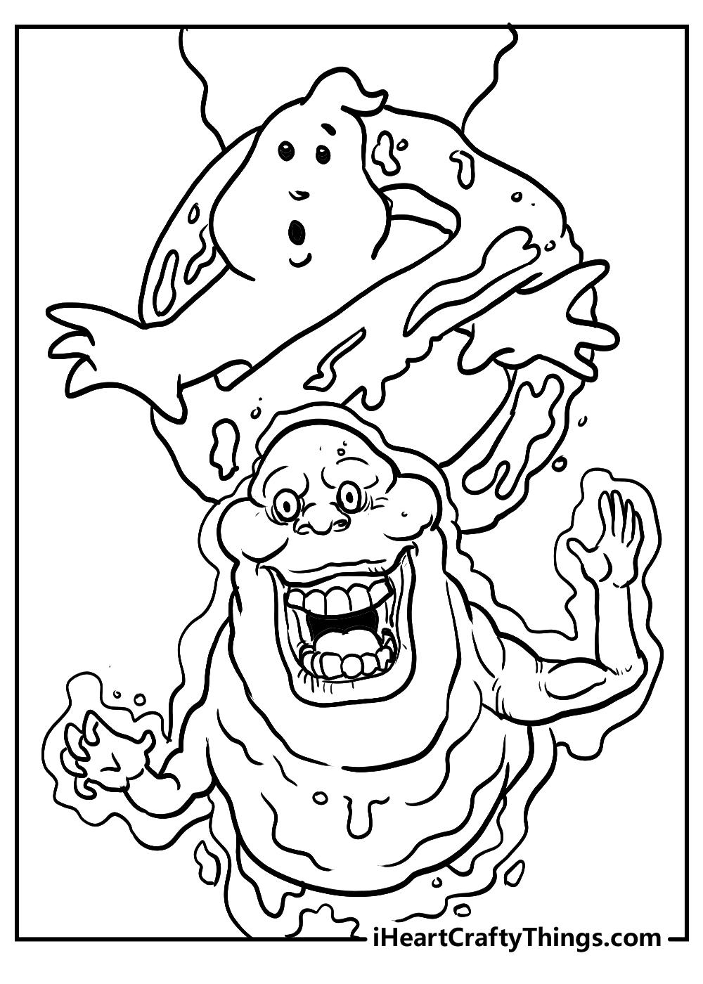 Printable ghostbusters coloring pages updated