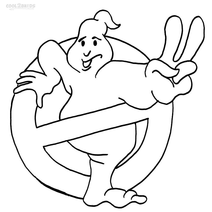 Printable ghostbusters coloring pages for kids coolbkids cartoon coloring pages coloring pages coloring books