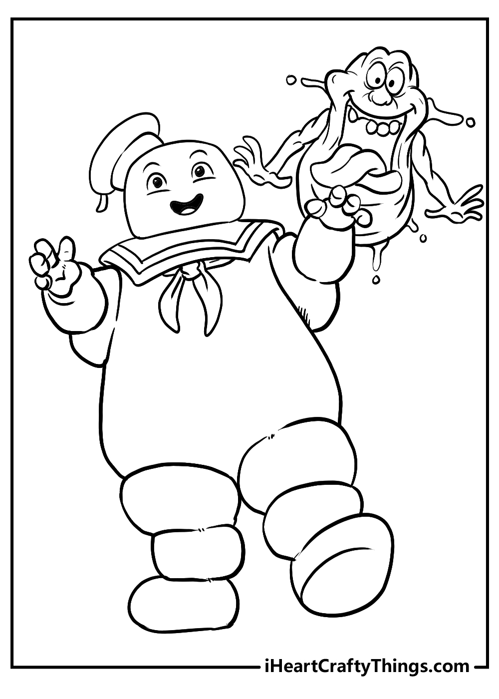 Printable ghostbusters coloring pages updated