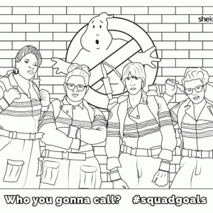 Ghostbusters coloring pages printable for free download