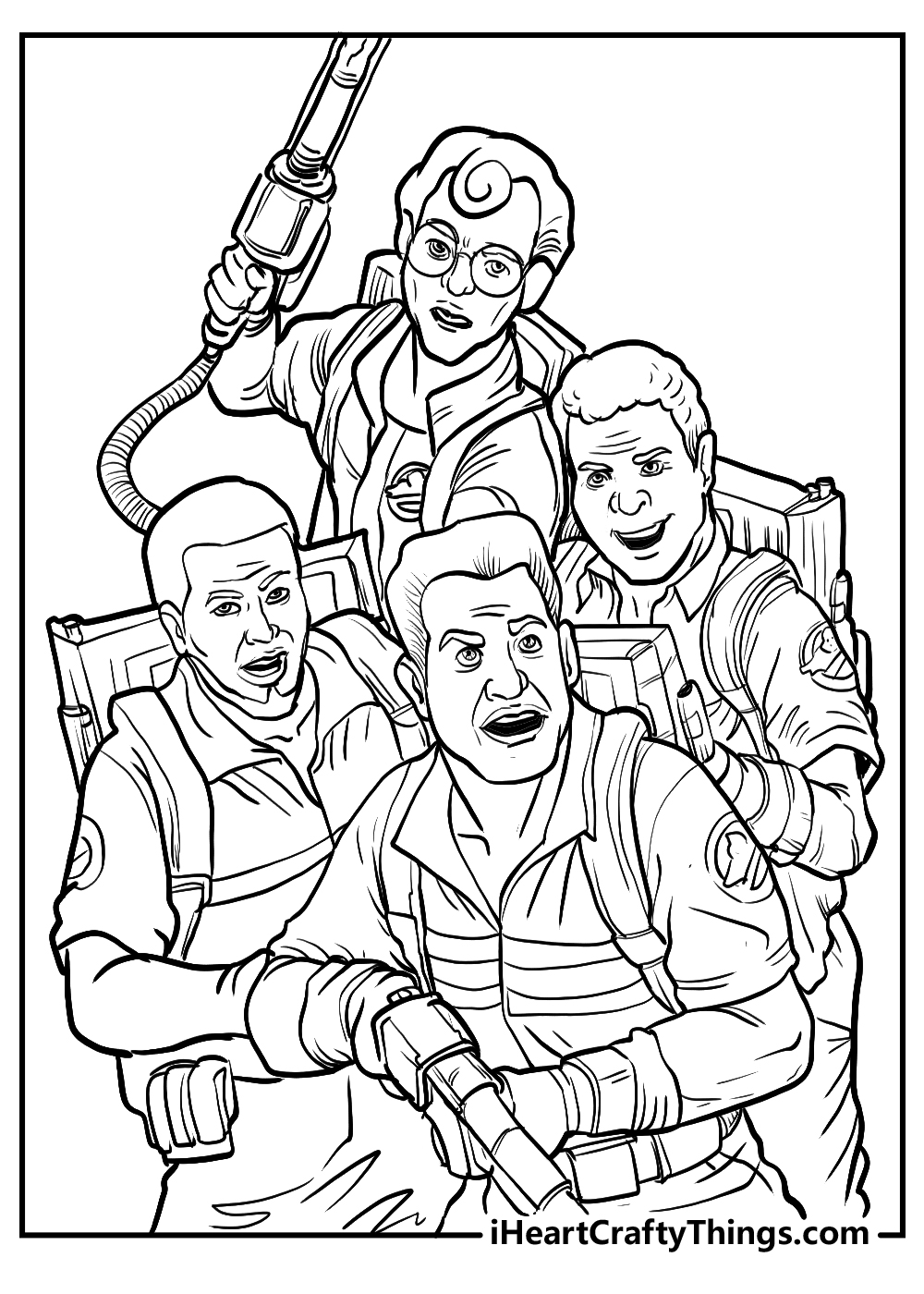 Printable ghostbusters coloring pages updated