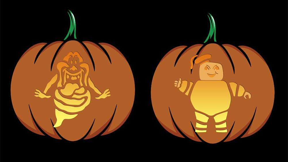 Download now free ghostbusters halloween pumpkin stencils