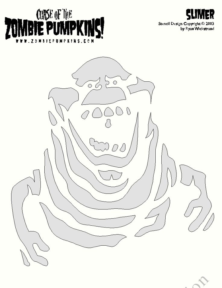 Slimer halloween pumpkin carving stencils pumpkin stencil halloween stencils