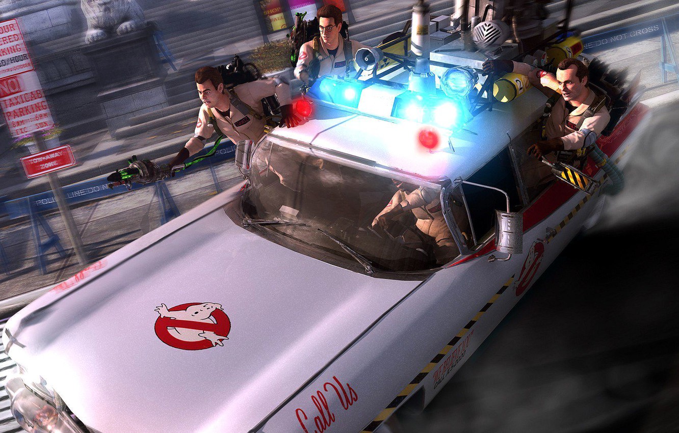 Wallpaper hunters ghostbusters video game ghosts ecto