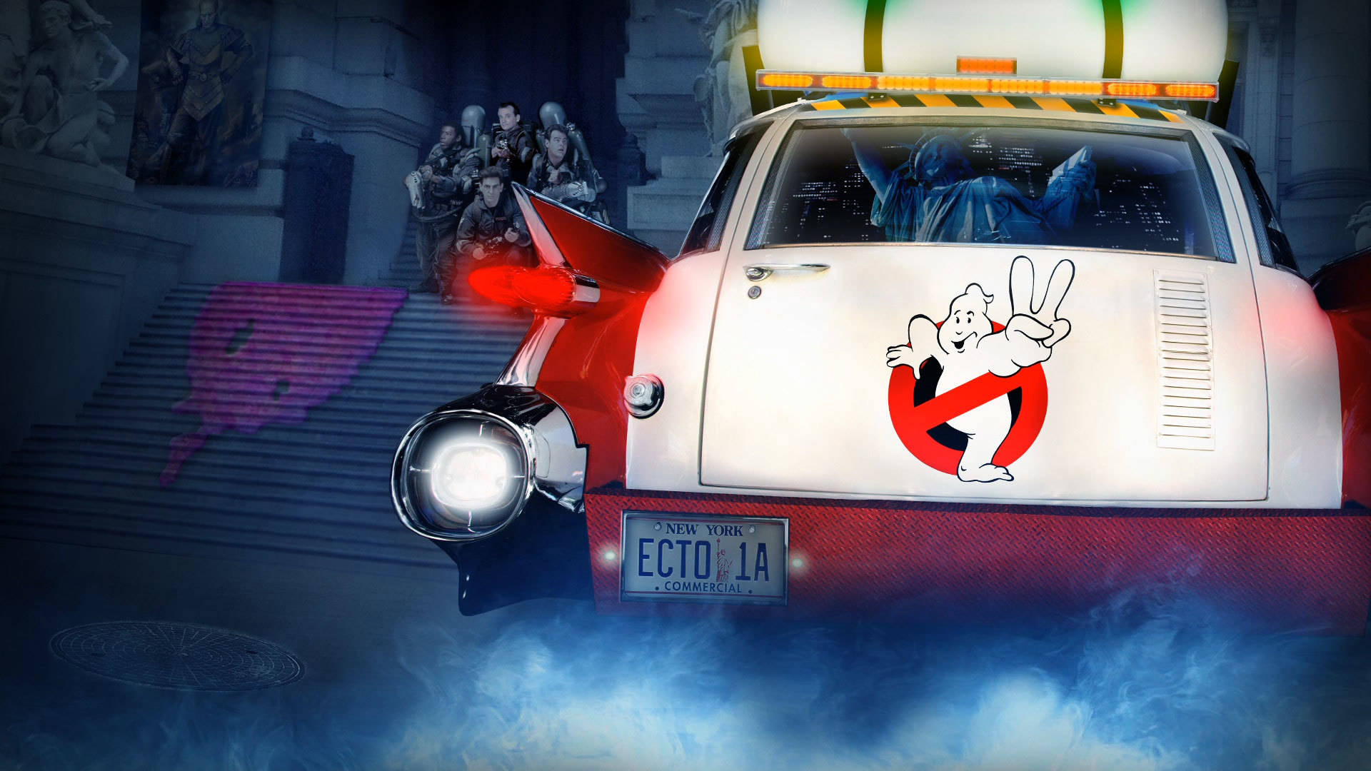 Ghostbusters backgrounds for free