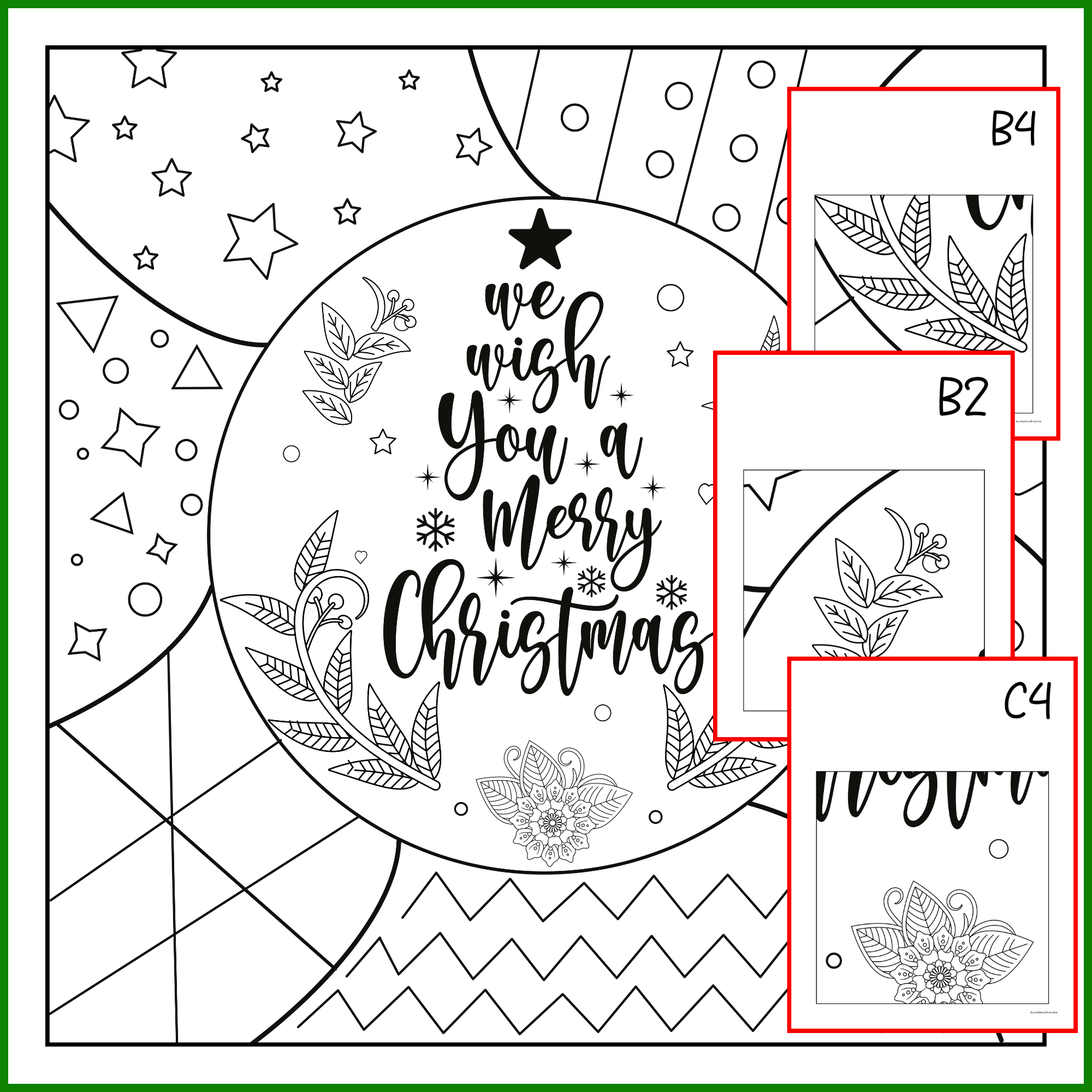 We wish you a merry christmas collaborative poster pop art coloring pages made by teachers