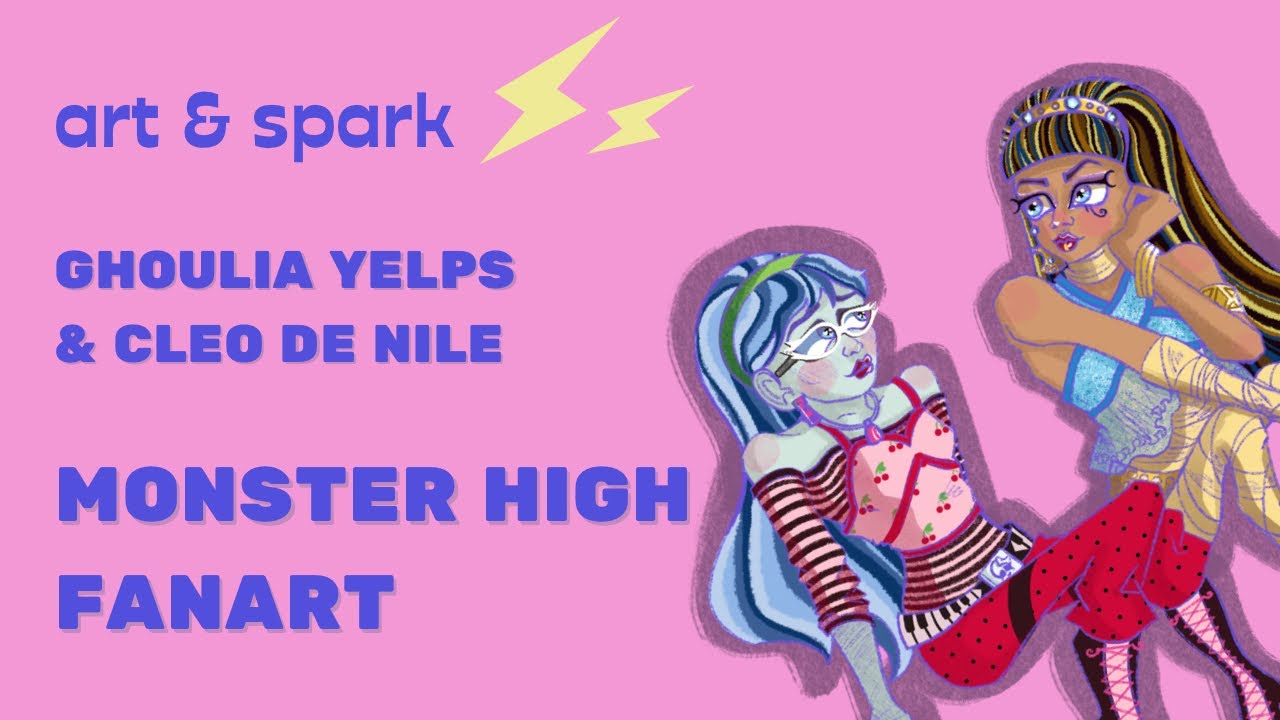 Art and spark ghoulia yelps cleo de nile