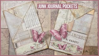 Pockets from a sheet junk journal