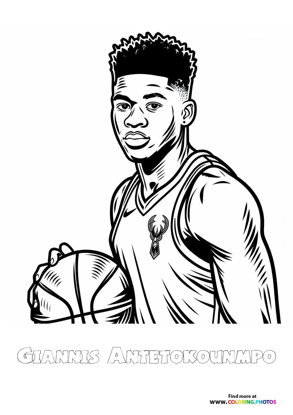 Giannis antetokounmpo portrait