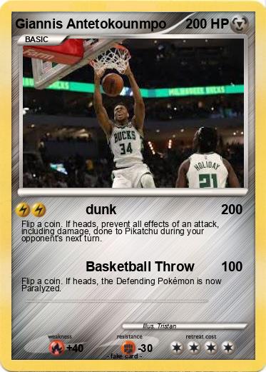 Pokemon giannis antetokounmpo