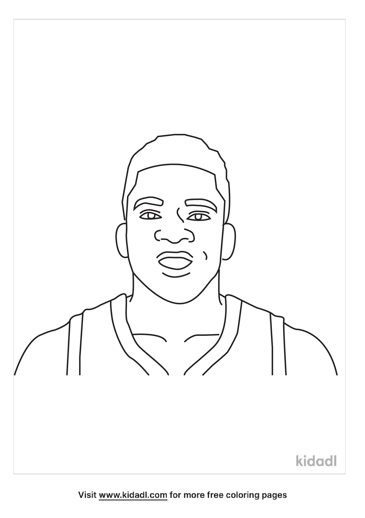 Free giannis antetokounmpo coloring page coloring page printables