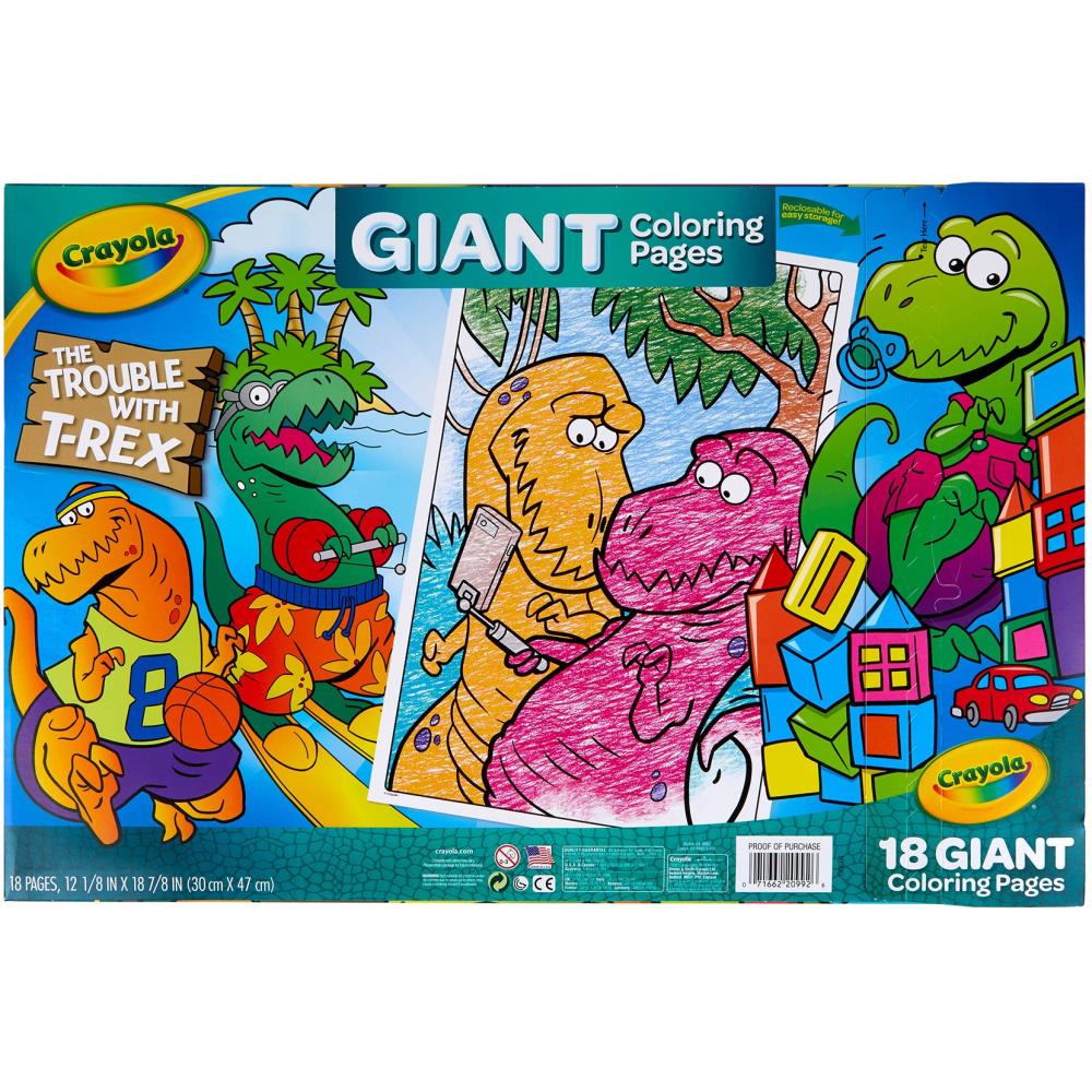 Crayola giant coloring pages