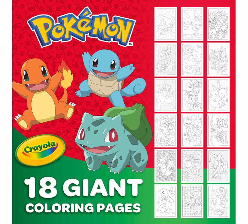 Giant pokemon coloring pages
