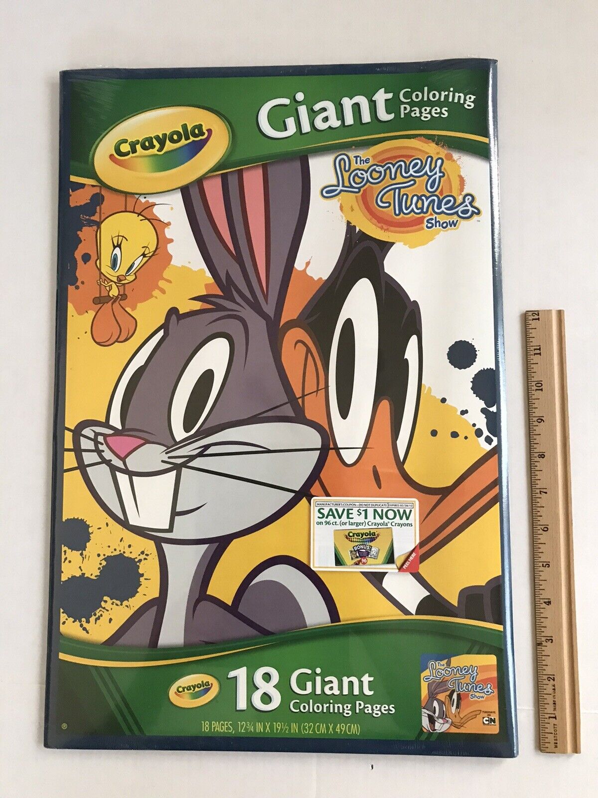 Crayola the looney tunes show giant coloring pages