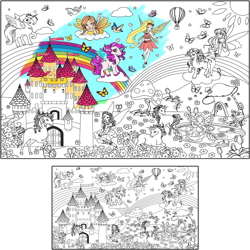 Alex art giant coloring poster