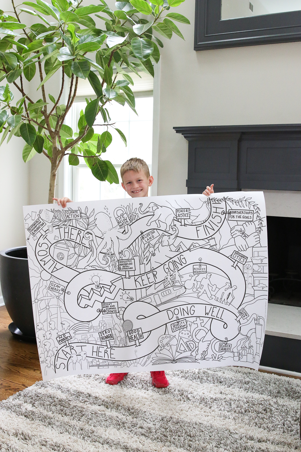 How to print large posters coloring pages for cheap â raising global kidizens