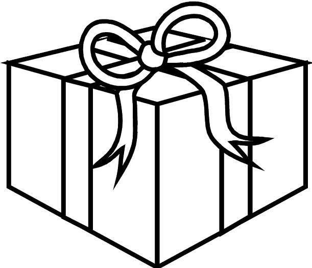 Presents coloring pages