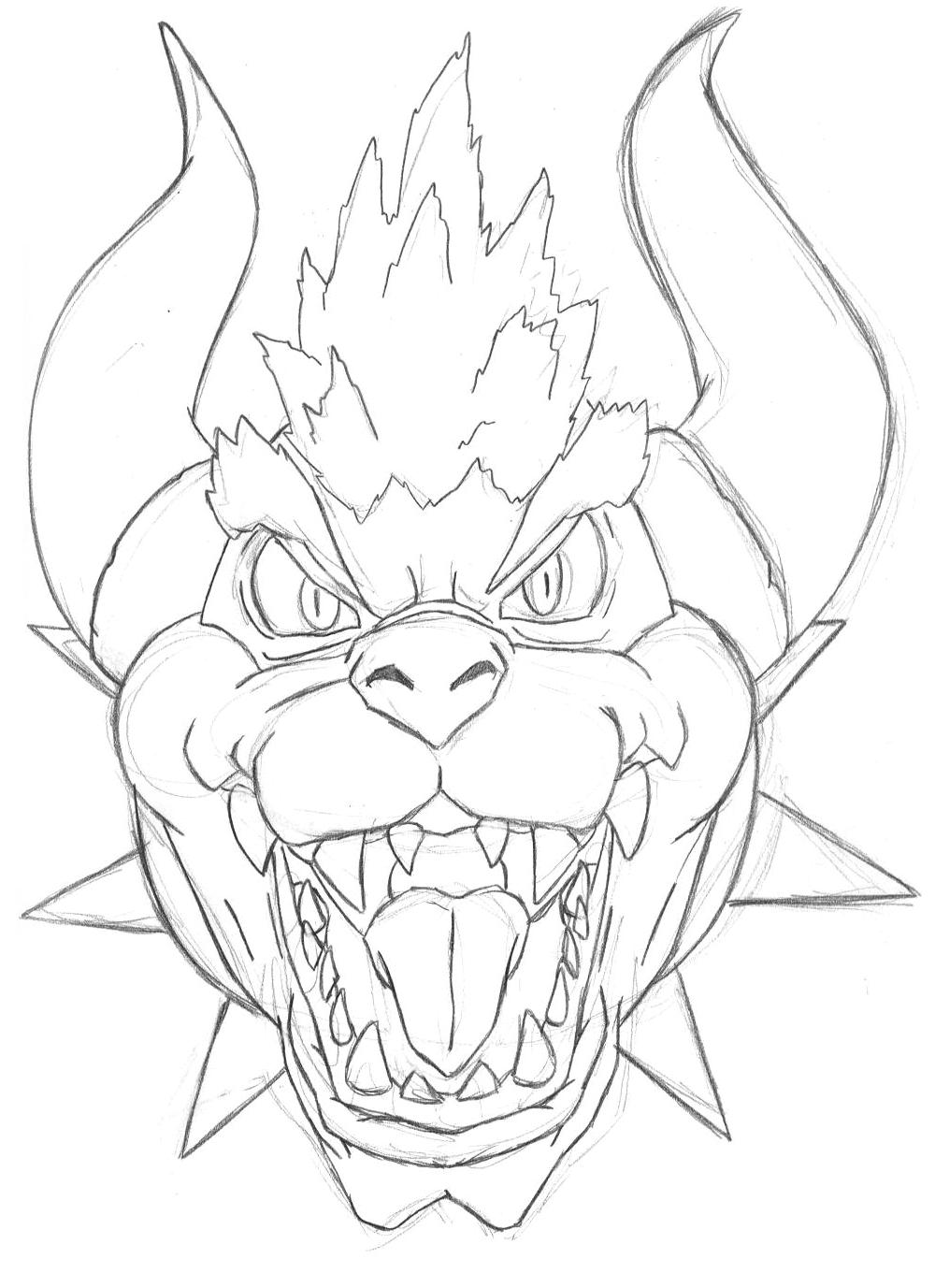 Giga bowser by optimalprotocol on