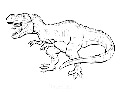 Explore the world of giganotosaurus coloring pages