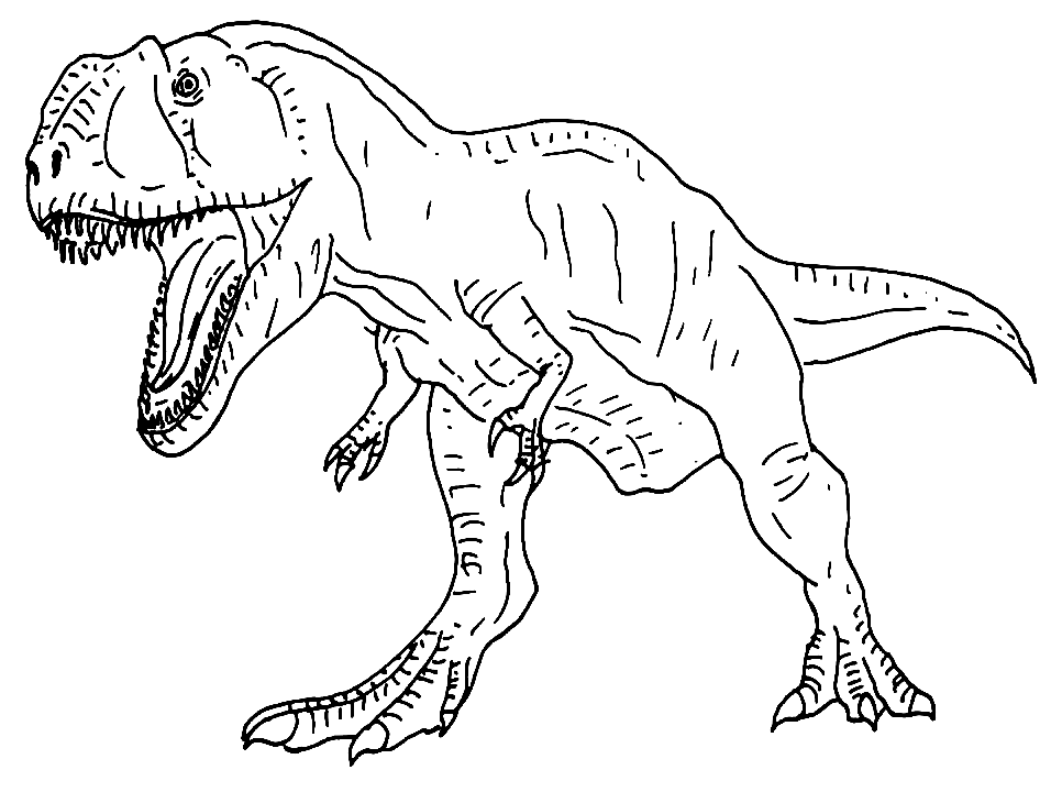 Giganotosaurus coloring pages printable for free download